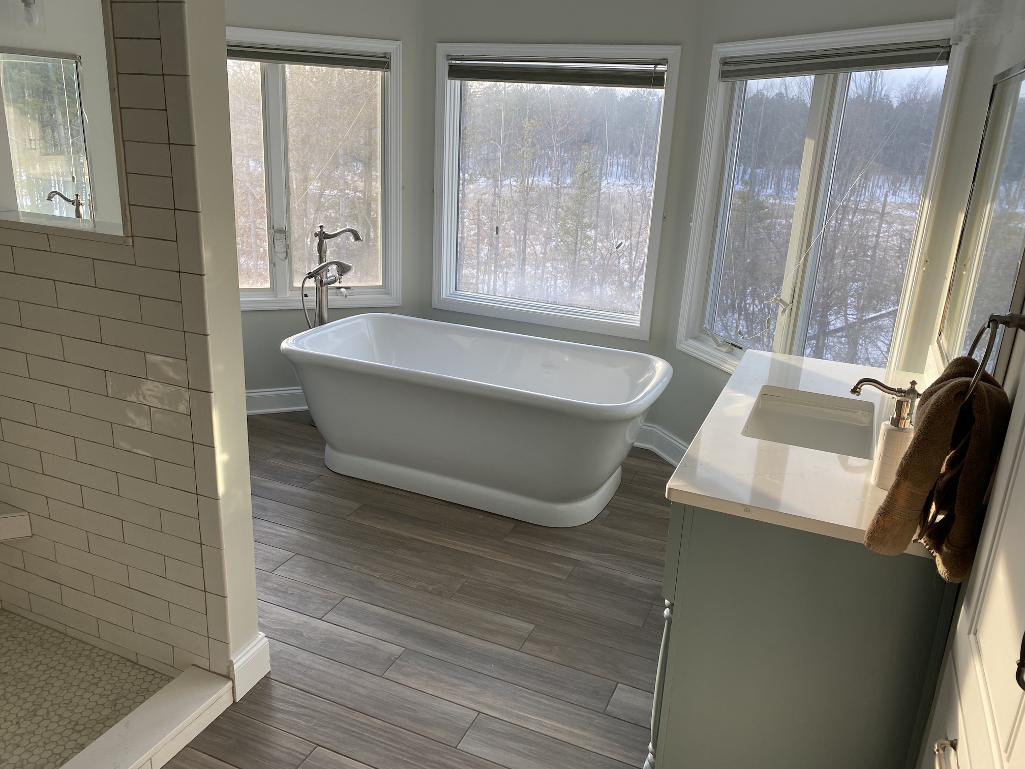 All about our complete bathroom remodel